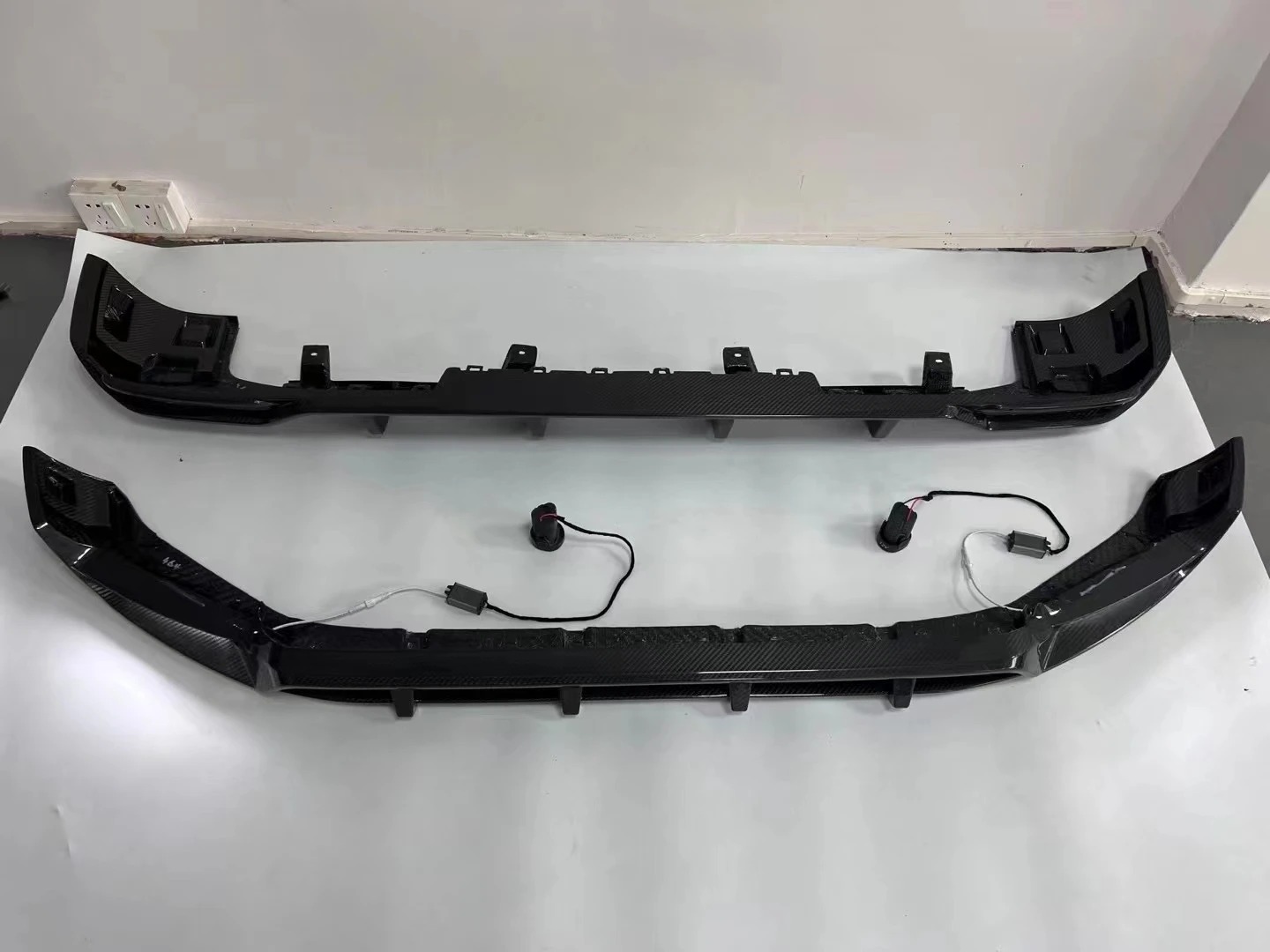 New Product G Class W464 W463a Top Style Dry Carbon Body Kit for W464 Front Bumper Rear Bumper Over Fender Rear Wing Car Kits